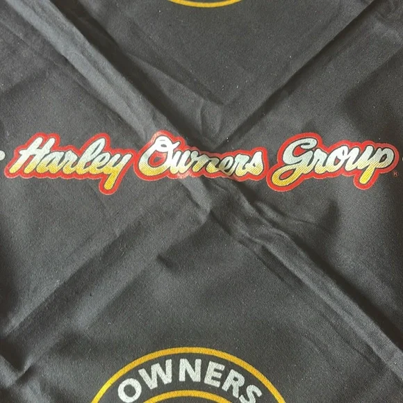 Harley Davidson owners group cotton scarf new - Picture 3 of 4